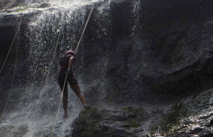 Waterfall Rappelling
